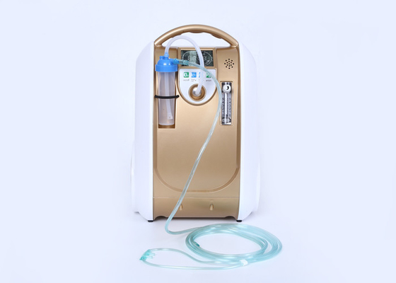 Casa sistema di allarme automatico giallo dorato ad alta pressione del concentratore dell'ossigeno da 3 litri